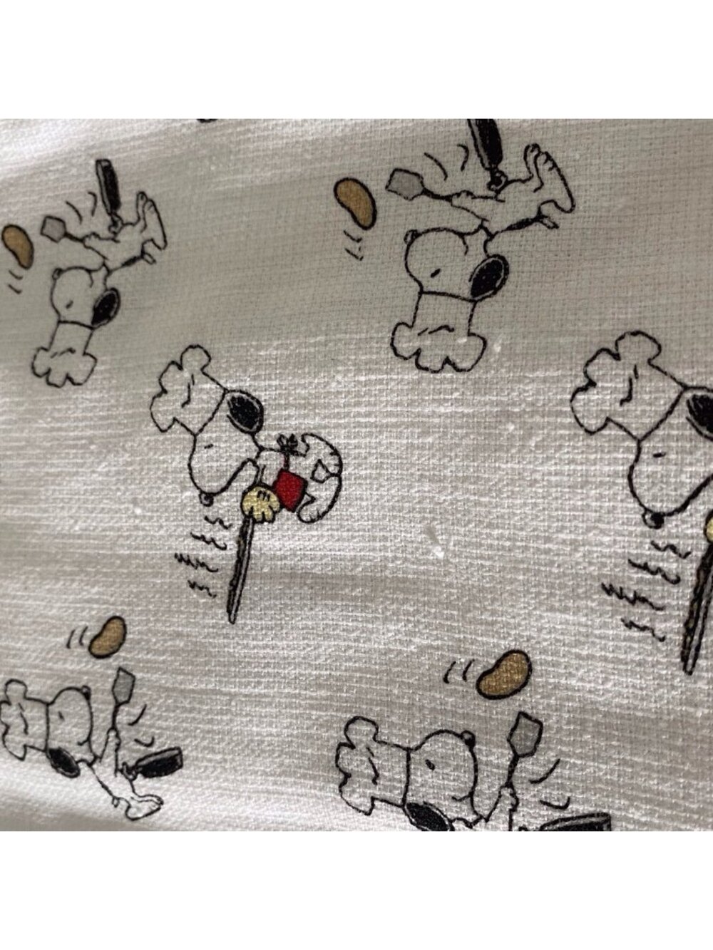 2 Pk Peanuts Snoopy Chef Cooking Cotton Kitchen Towels 16 X 26” NEW - Picture 12 of 15